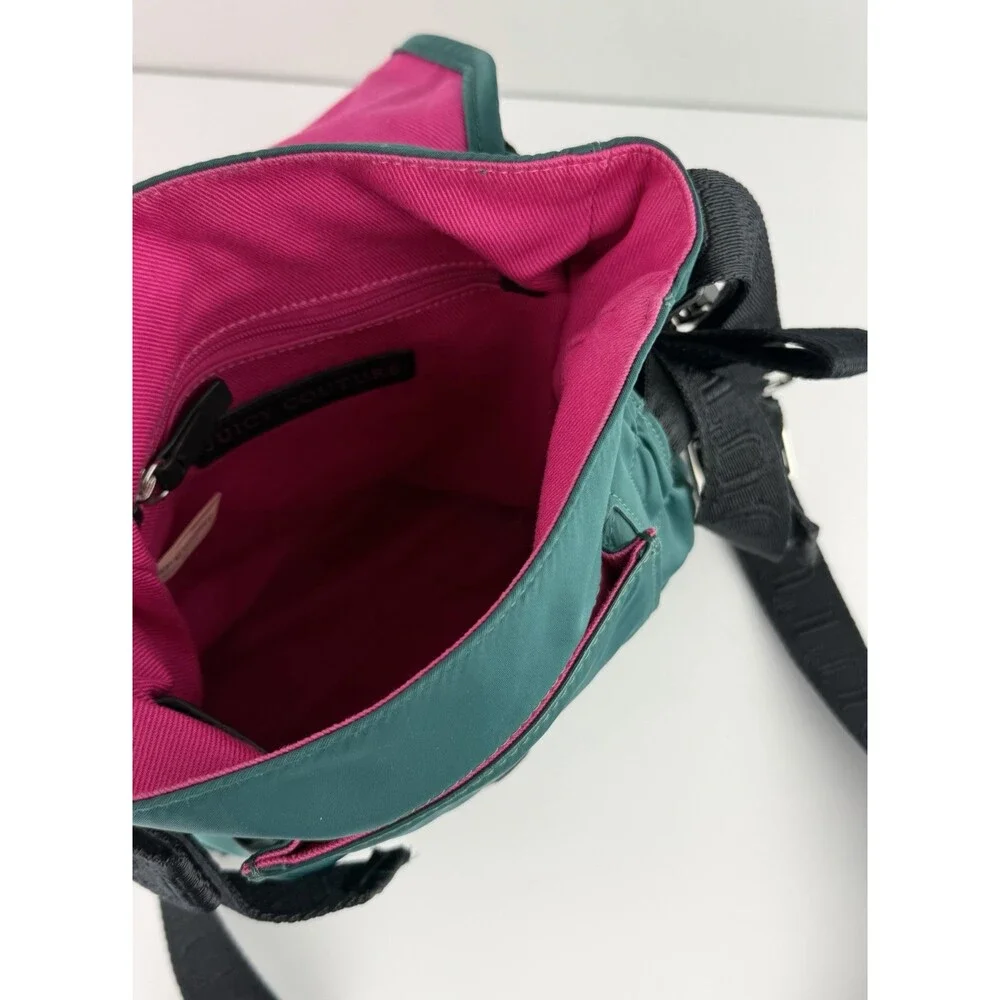 Vintage Y2K Juicy Couture Vintage Shoulder Bag Green / Pink